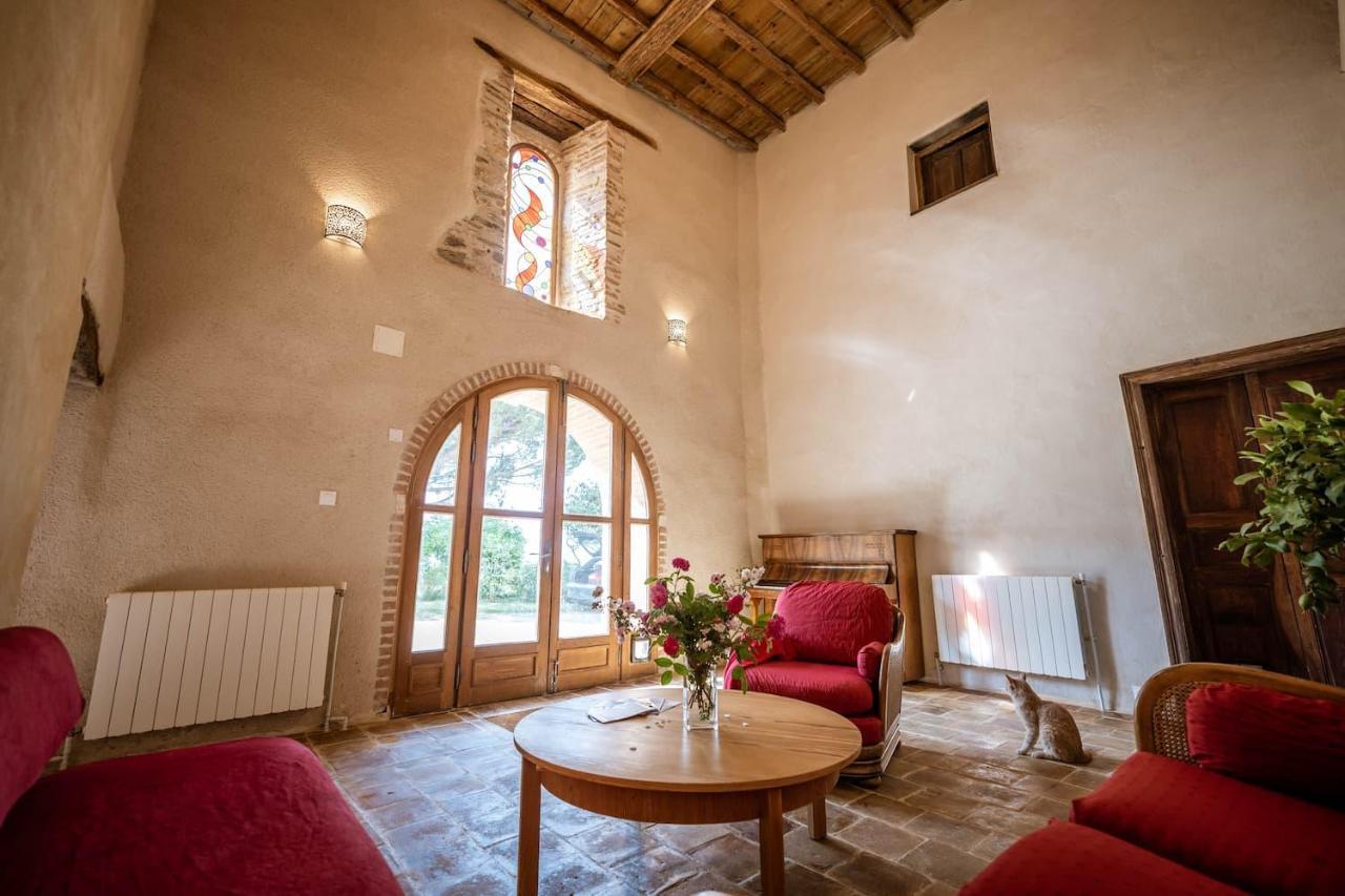 Chambres Et Table D'Hotes - Les Jardins De La Longagne Saussenac 외부 사진